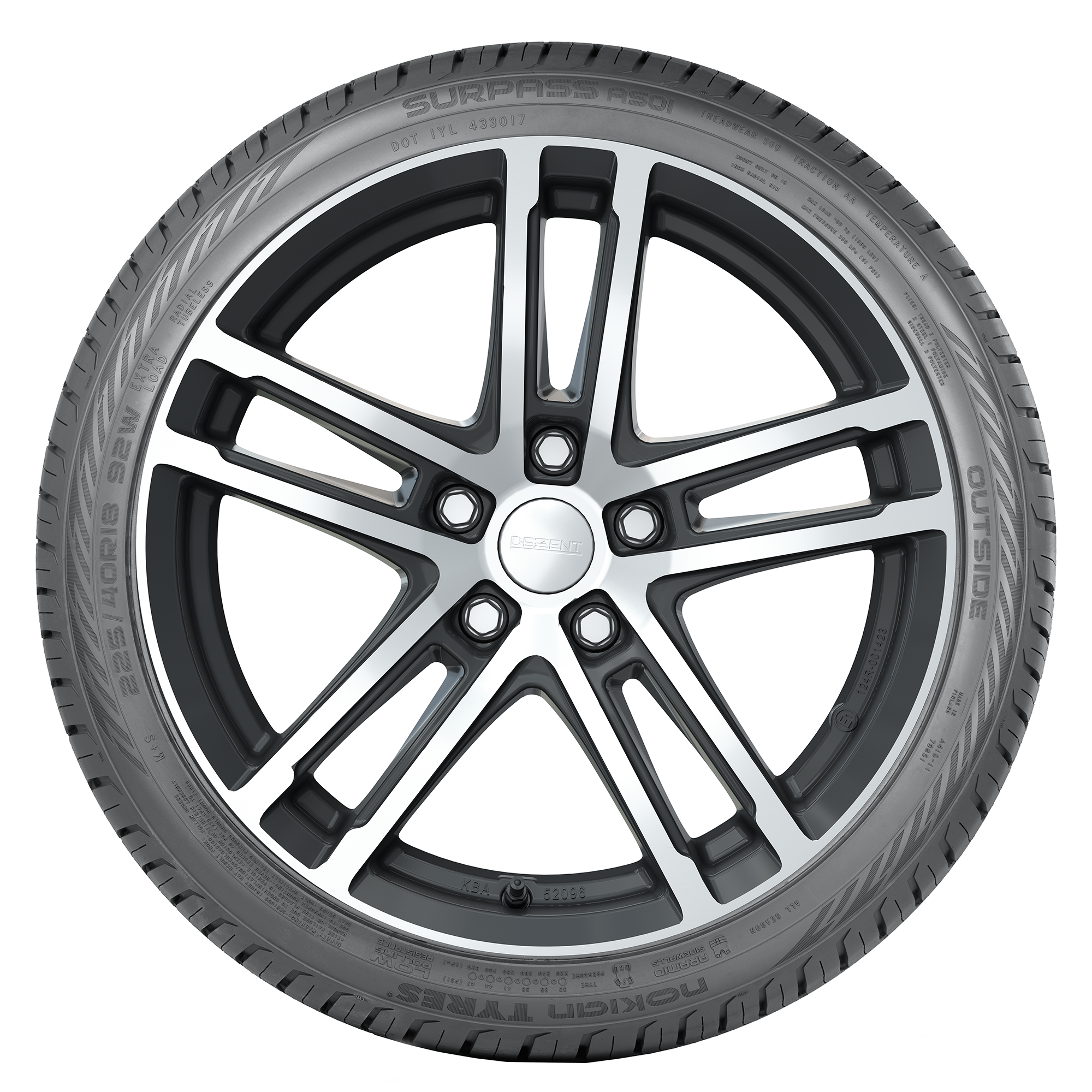 Nokian SURPASS AS01, 225/50R16, 92W