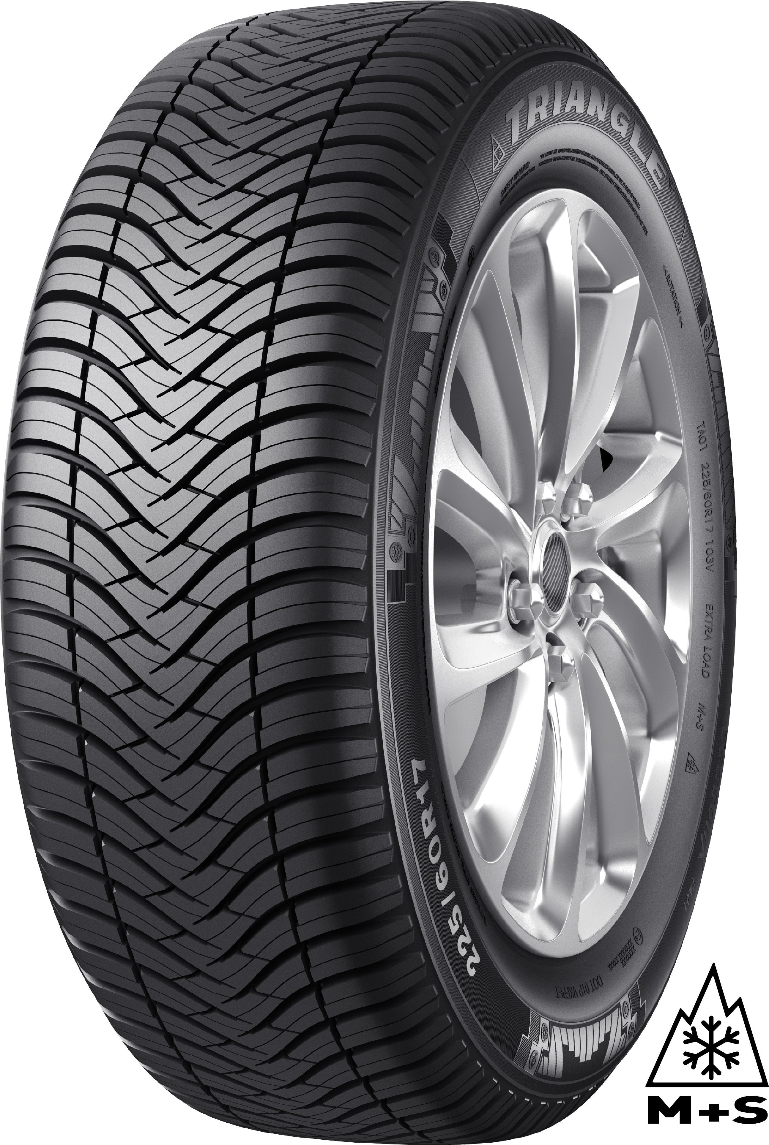 TRIANGLE TA01 SEASONX, 205/45R17, 88W, XL, BSW - Image 1