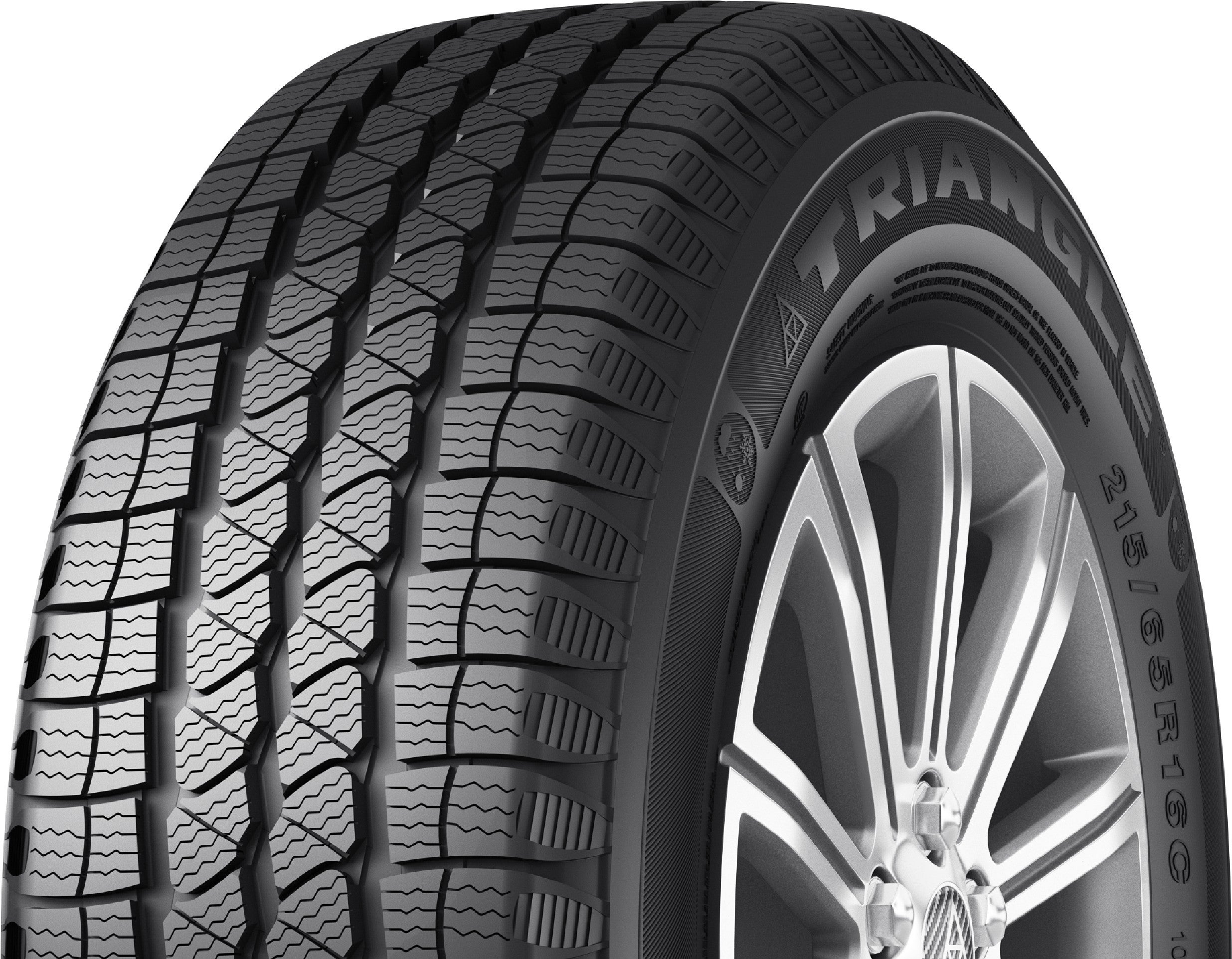 TRIANGLE TA702 SEASONX VAN, 215/75R16C, 116/114R, E (10 Ply), BSW - Image 4