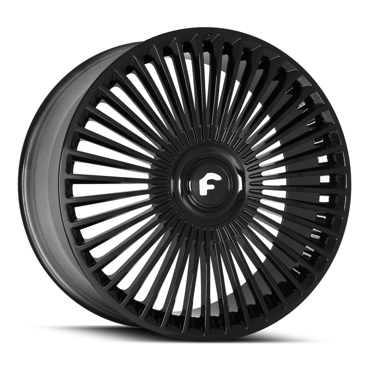 Forgiato Trimestre-M, 24x9, 5x120, ET10, CB72.56, Gloss Black
