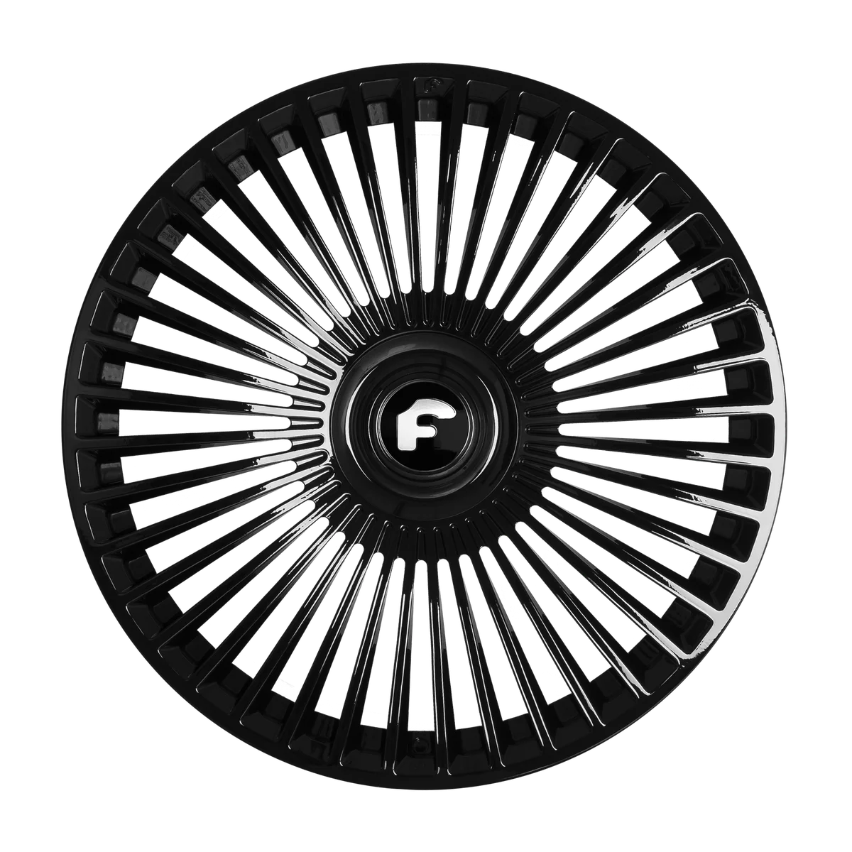 Forgiato Trimestre-M, 24x9, 5x120, ET10, CB72.56, Gloss Black