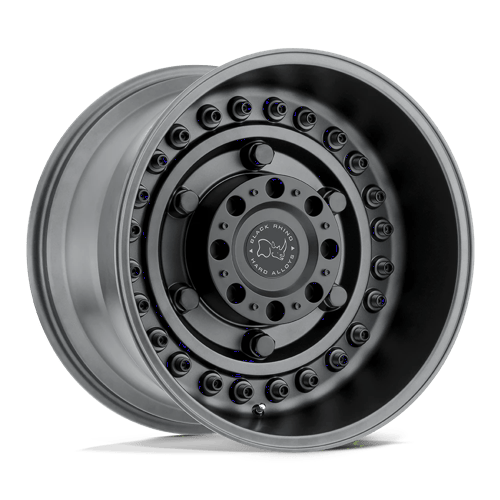 Black Rhino Hard Alloys ARMORY, 20X12, 8X180, ET-44, CB125.1, GUN BLACK 2012ARY-48180G25
