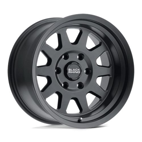 Black Rhino Hard Alloys STADIUM, 16X8, 5X114.3, ET-10, CB76.1, MATTE BLACK 1680SDM-05114M76A
