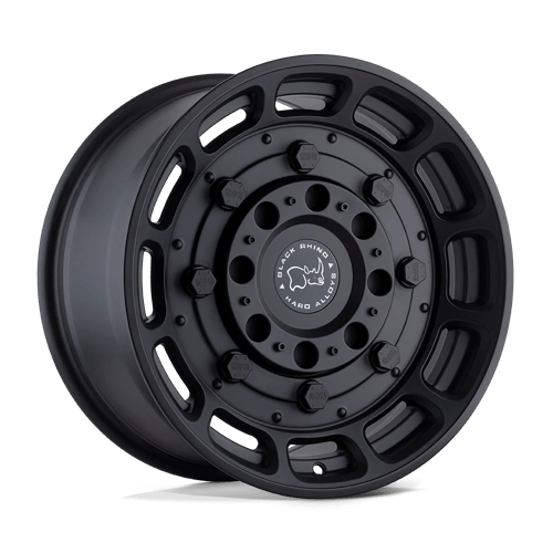 Black Rhino Hard Alloys WARTHOG, 17X8.5, 5X114.3, ET-18, CB71.5, MATTE BLACK 1785WHG-85114M71