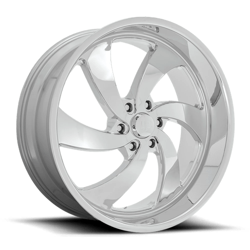 US Mag 1PC U132 DESPERADO, 24X10, 6X135, ET25, CB87.1, CHROME