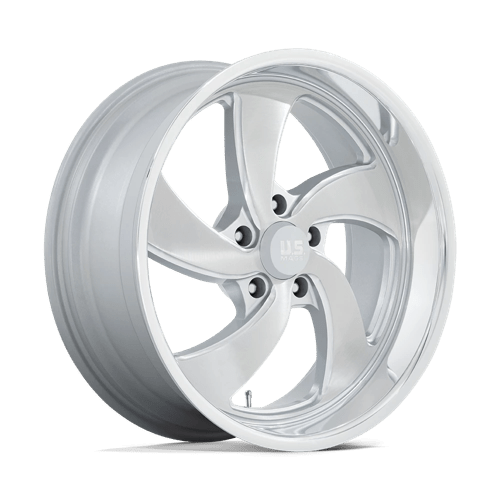 US Mag 1PC U134 DESPERADO, 20X8, 5X127, ET1, CB78.1, SILVER BRUSH FACE MILL DC-LIP U134208073+01L