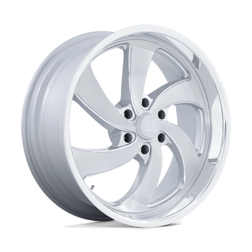 US Mag 1PC U134 DESPERADO, 22X9, 6X135, ET25, CB87.1, SILVER BRUSH FACE MILL DC-LIP U134229089+25L
