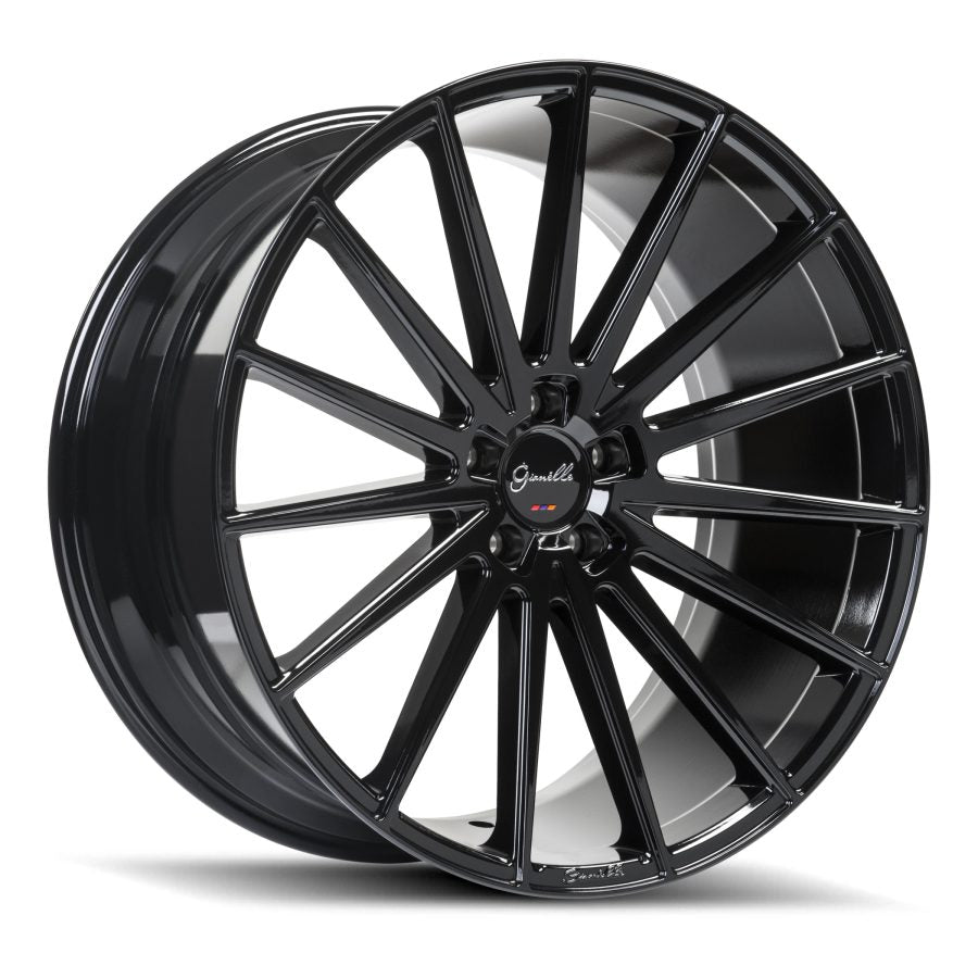 Gianelle Verdi, 20x9.0, 5x112, ET35, CB66.56, Gloss Black - 2090M35GAVERGB
