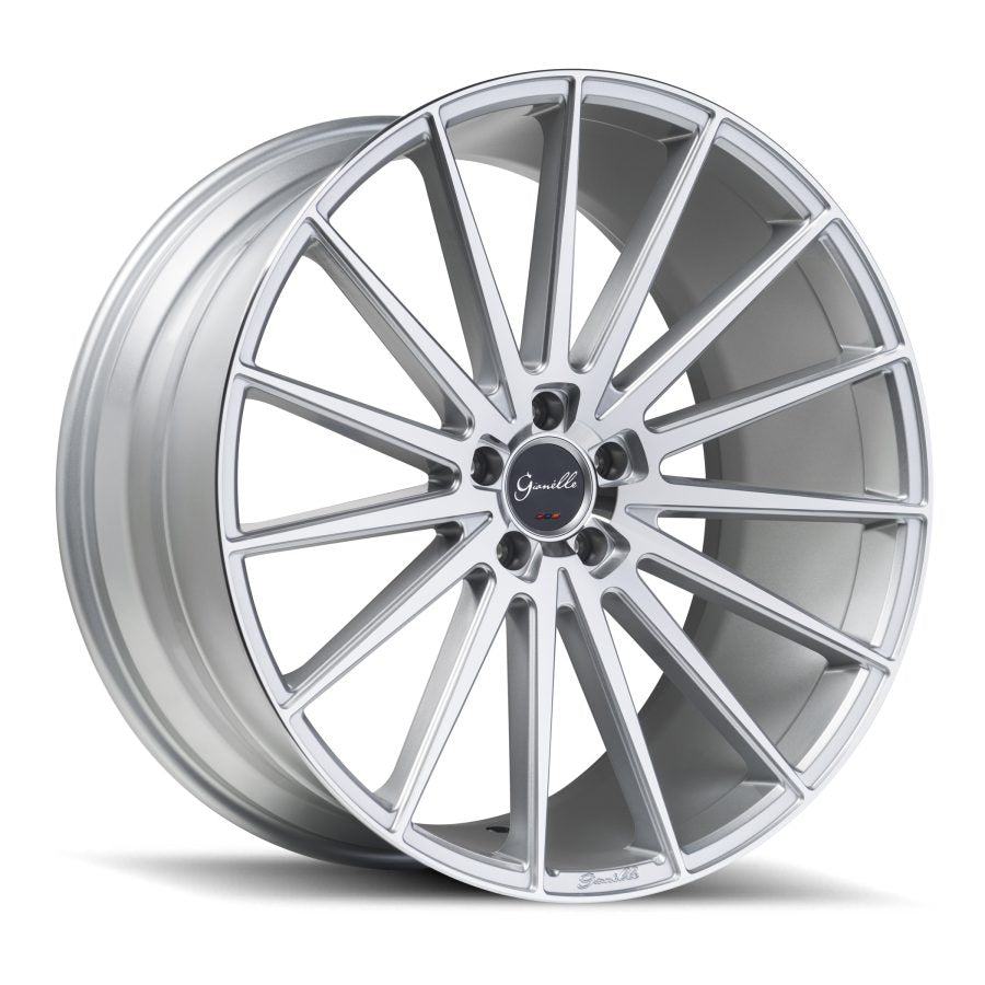 Gianelle Verdi, 22x9.0, 5x130, ET50, CB71.6, Machined Silver - 2290P50GAVERMS
