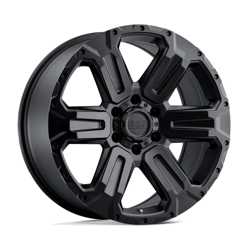 Black Rhino Hard Alloys WANAKA, 17X8.5, 5X127, ET-18, CB71.5, MATTE BLACK 1785WKA-85127M71