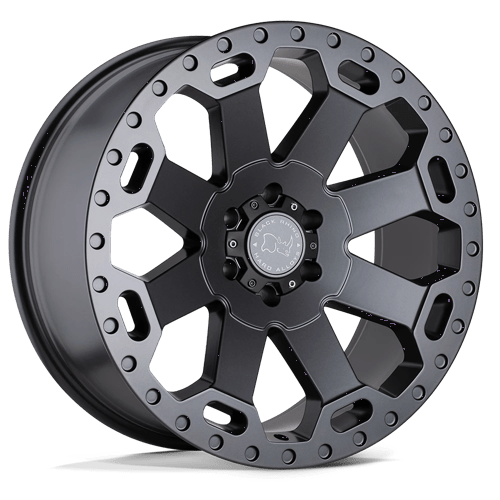 Black Rhino Hard Alloys WARLORD, 18X8, 6X139.7, ET35, CB112.1, MATTE GUNMETAL 1880WAR356140G12