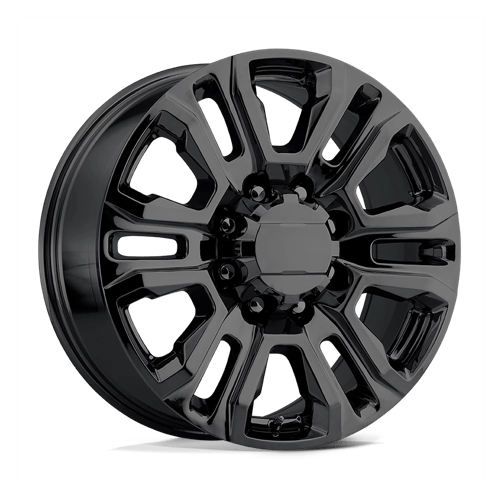 Performance Replicas PR207, 22X8.5, 8X180, ET44, CB124.2, GLOSS BLACK