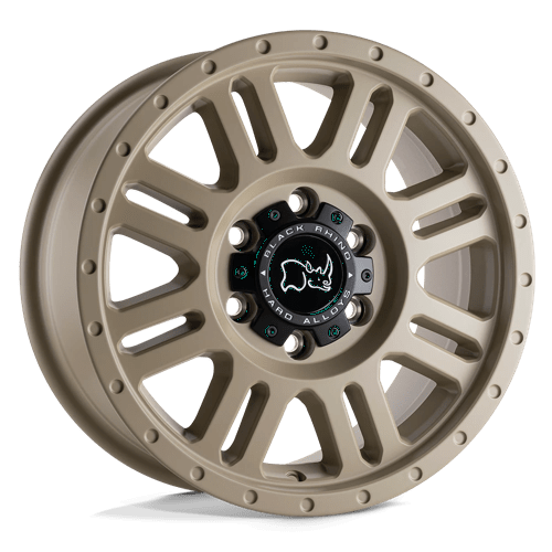 Black Rhino Hard Alloys YELLOWSTONE, 17X8, 6X130, ET38, CB84.1, DESERT SAND 1780YWN386130D84
