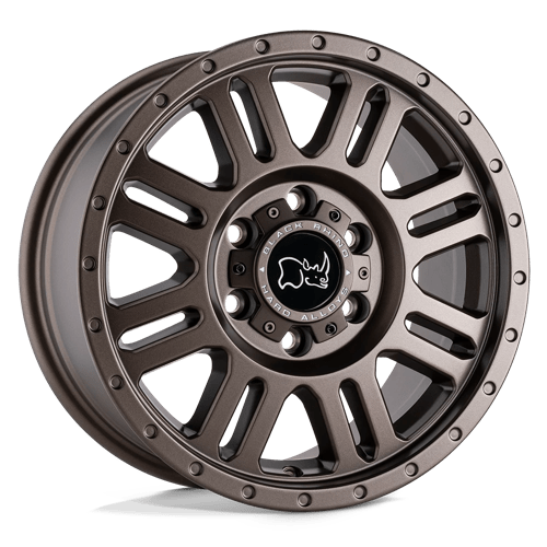 Black Rhino Hard Alloys YELLOWSTONE, 17X8, 5X130, ET45, CB78.1, MATTE BRONZE 1780YWN455130Z78