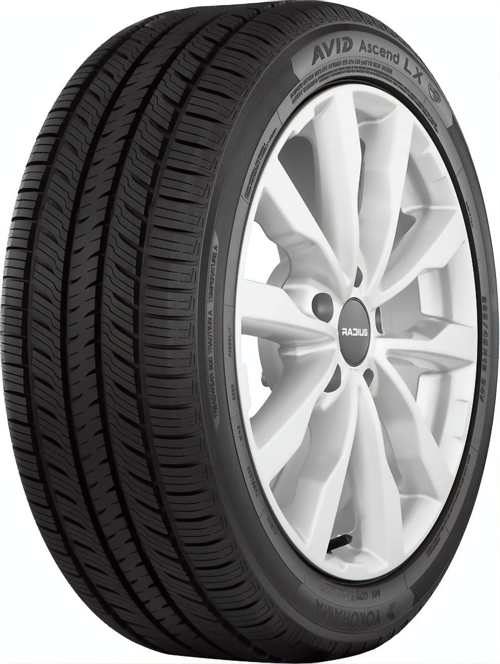 Yokohama AVID ASCEND LX 205/55R16 91H SL BSW - Image 1