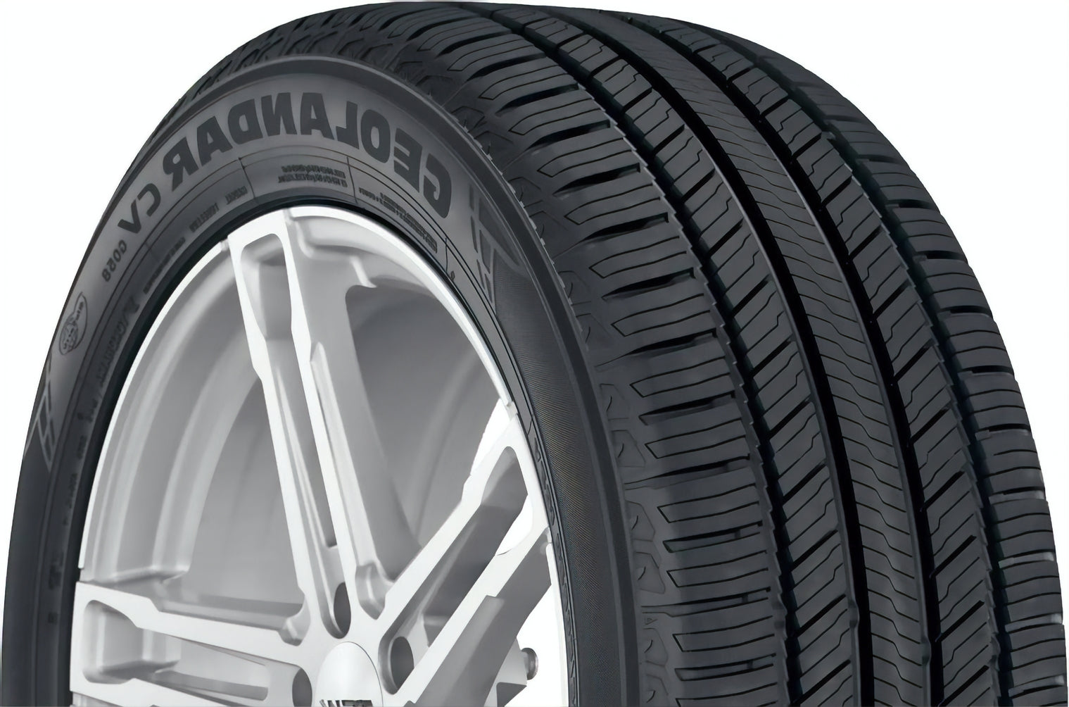 Yokohama GEOLANDAR CV G058 225/55R18 98V SL BSW - Image 2